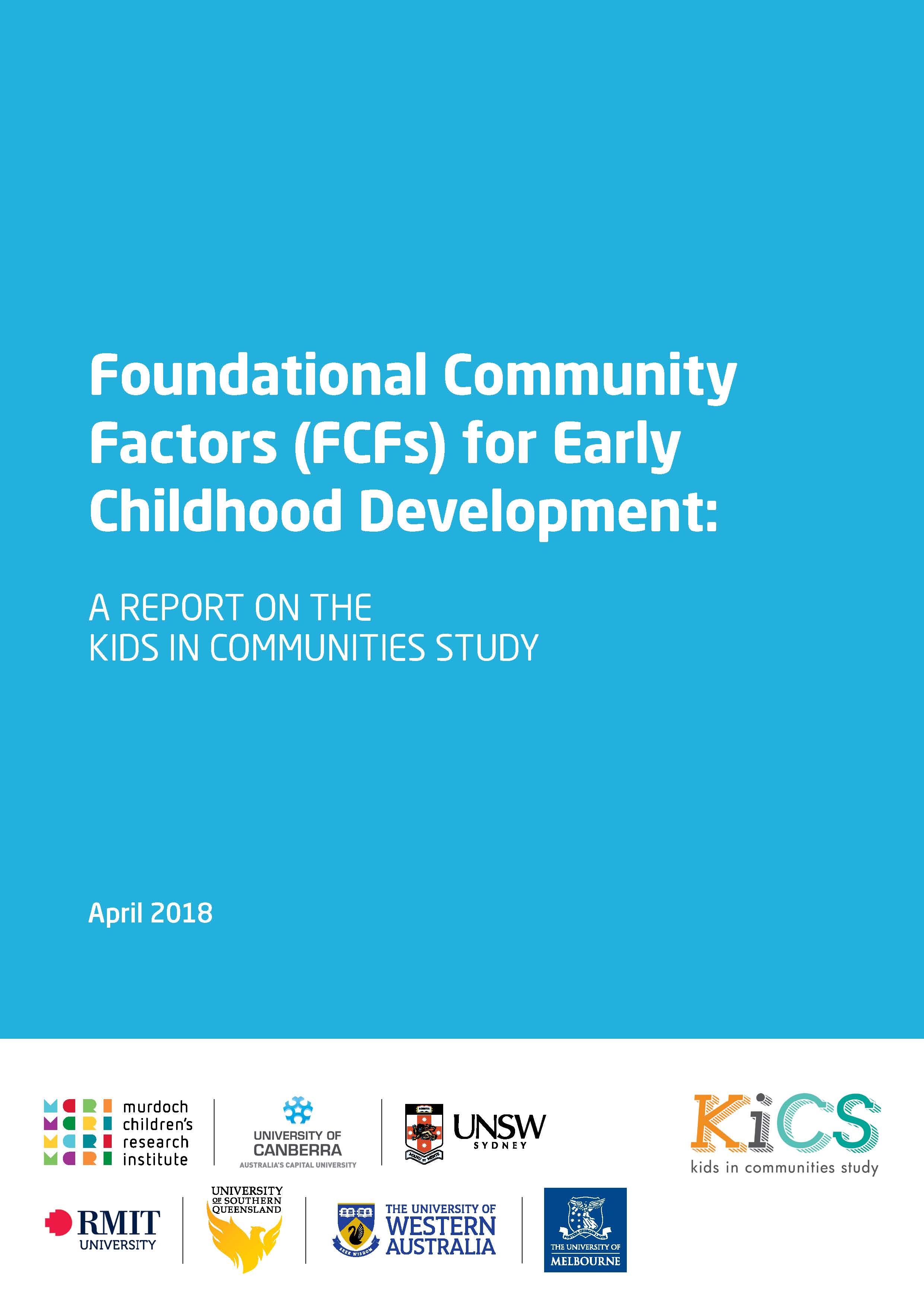 KICS Final report cover