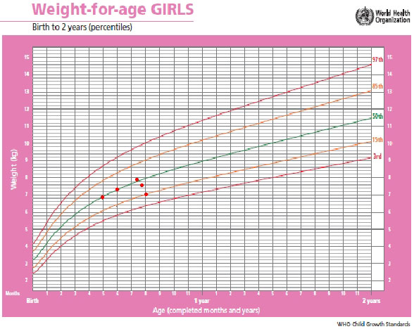 Who Toddler Growth Chart