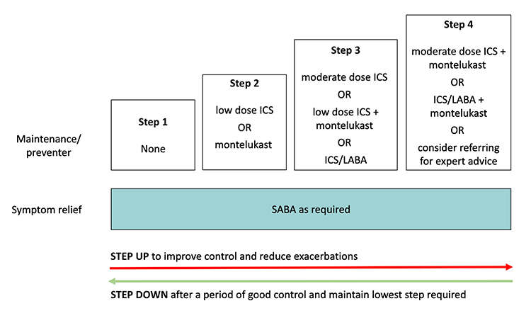 Step approach in maintenance treatment image 