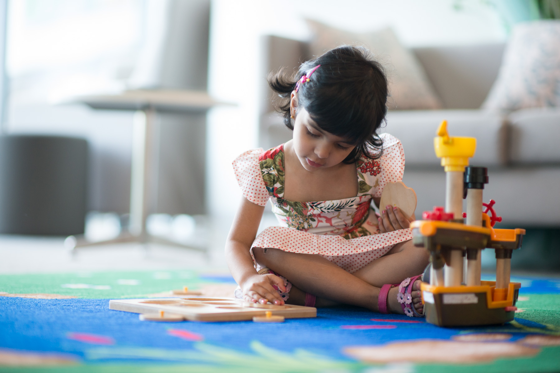 Child playing