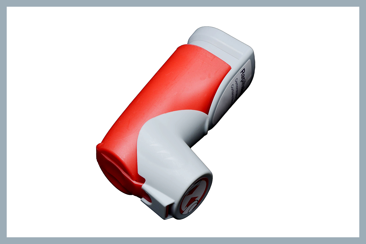 Red asthma Rapihaler Red asthma reliever Rapihaler
