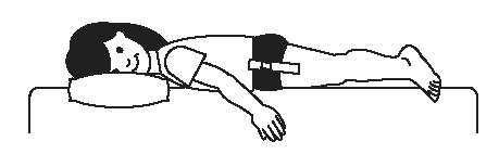 Night positioning tummy