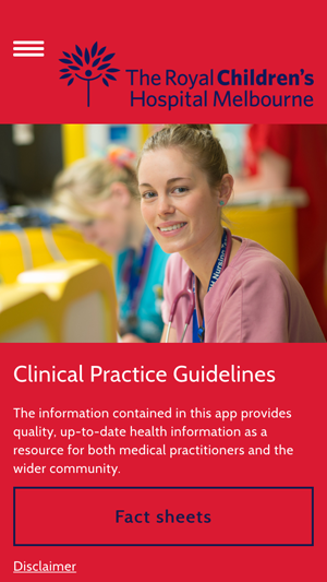 Clinical Practice Guidelines App