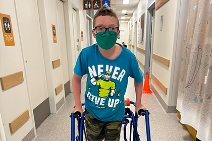 Make a tax-deductible donation to find a cure for kids like Noah