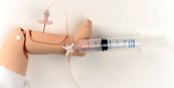 Insertion of needle