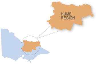Hume region map