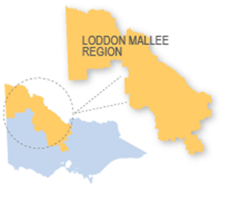 Loddon Mallee region map